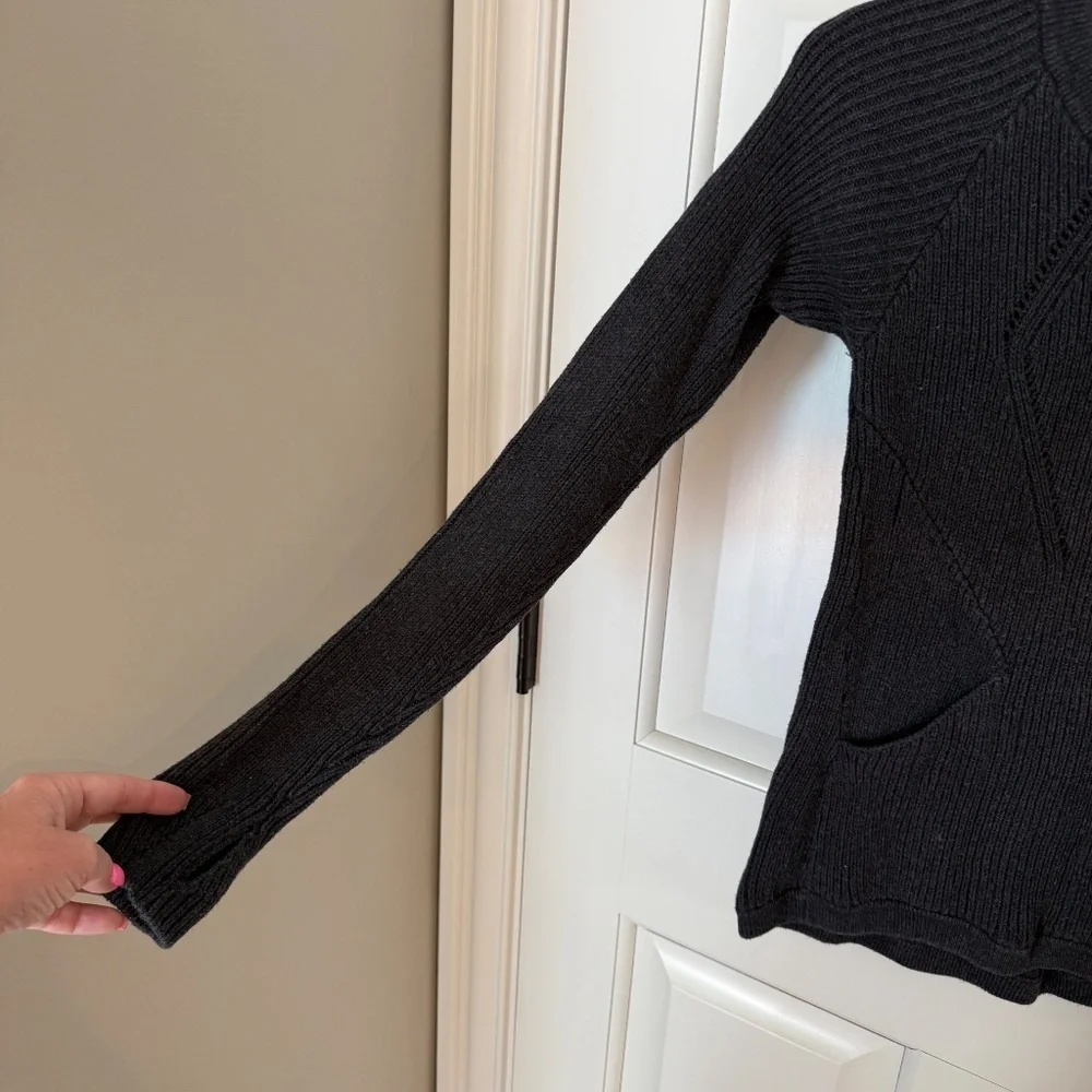 Lululemon The Sweater The Better Heathered Black 45663